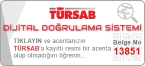 TÜRSAB Dijital Doğrulama Sistemi – Belge No 13851